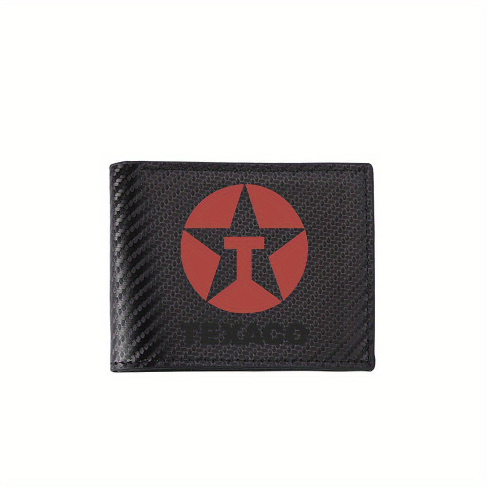 Interior Design Name Card - Red star circle logo Texaco name