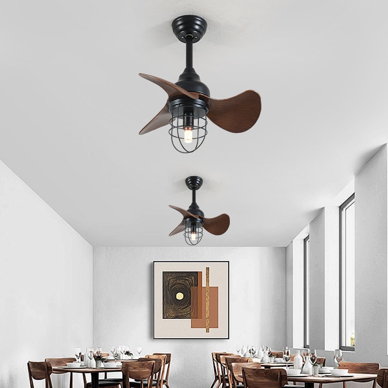 American Retro Ceiling Fan Lam - Interior Design Industrial Style 评论和价格