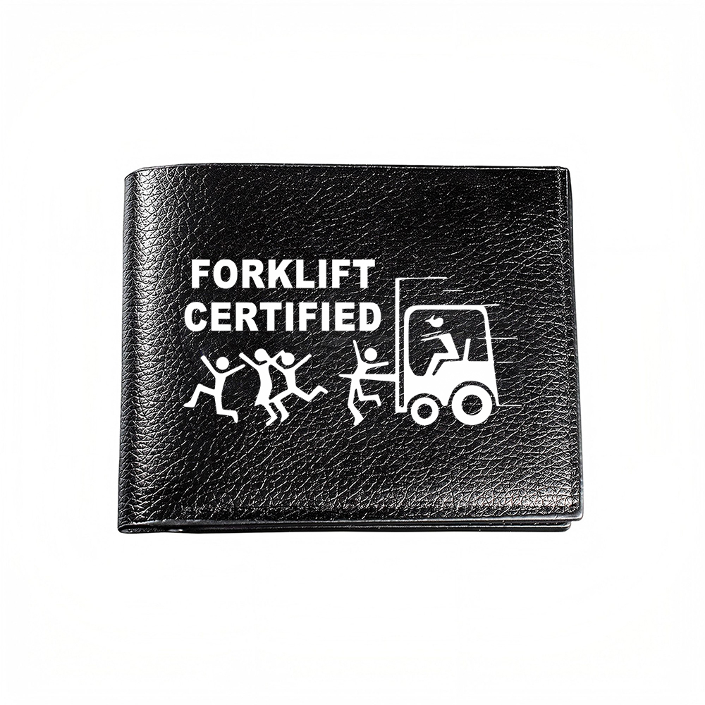 Forklift Certified Wallet With - Interior Design Industrial Style 评论和价格