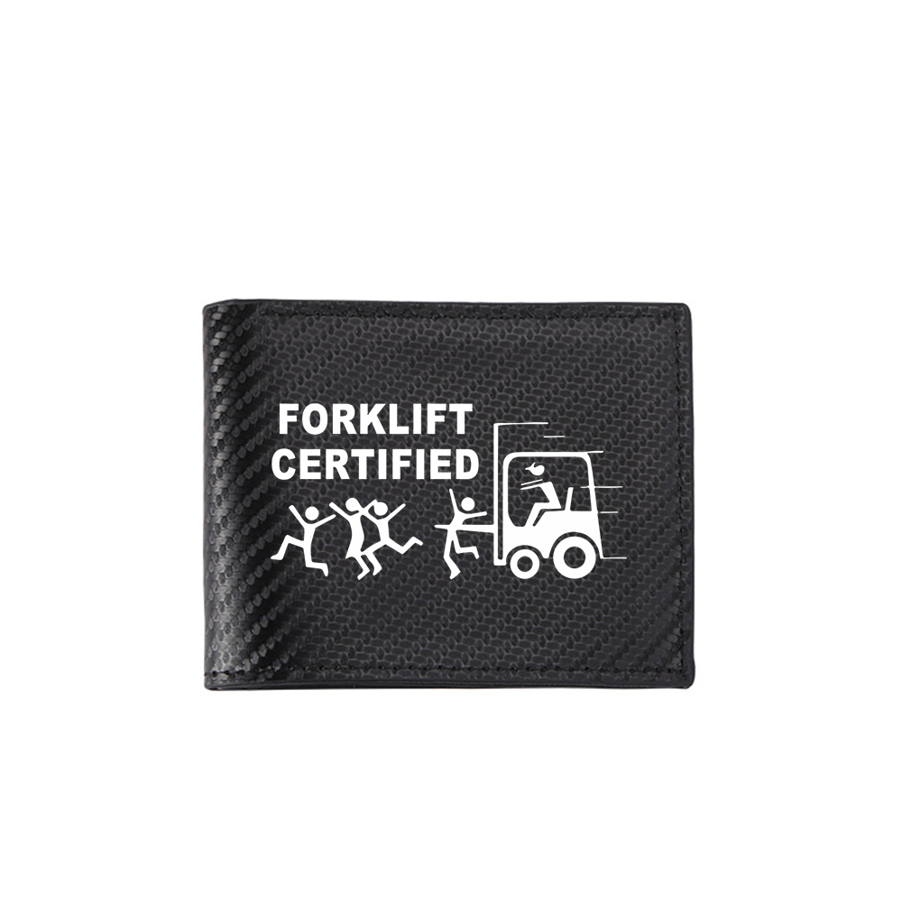 Forklift Certified Wallet With - Interior Design Industrial Style 评论和价格