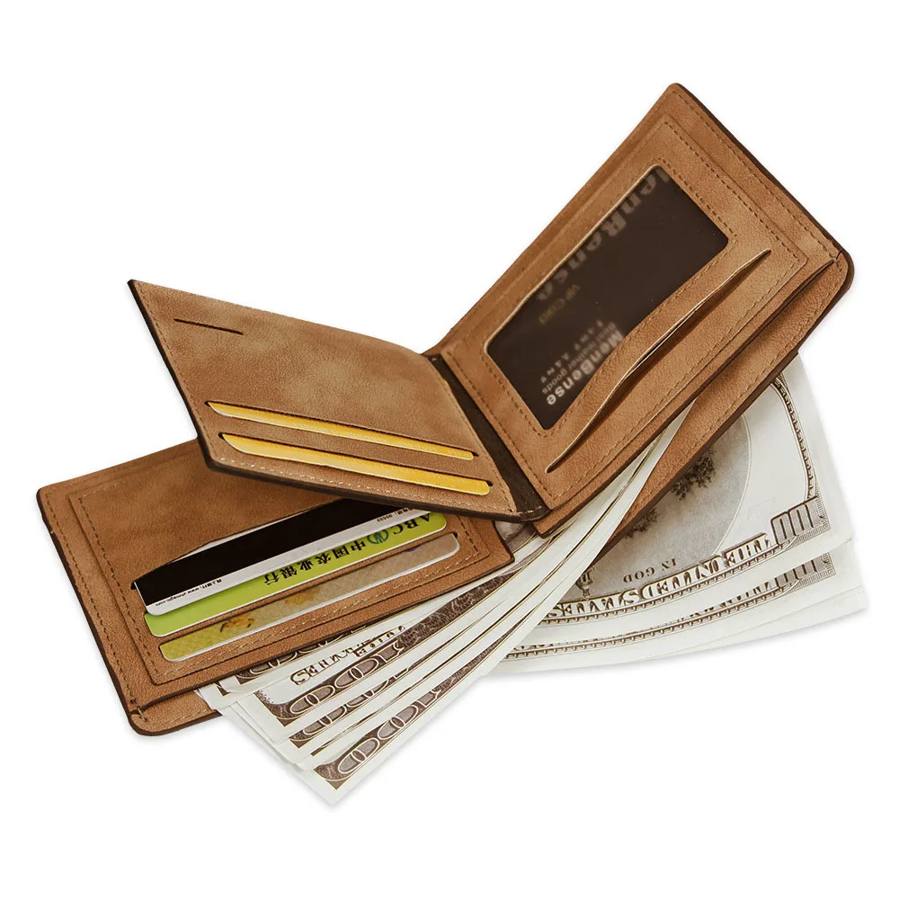 Small Slim Wallet Men Luxury B - Interior Design Name Card 评论和价格
