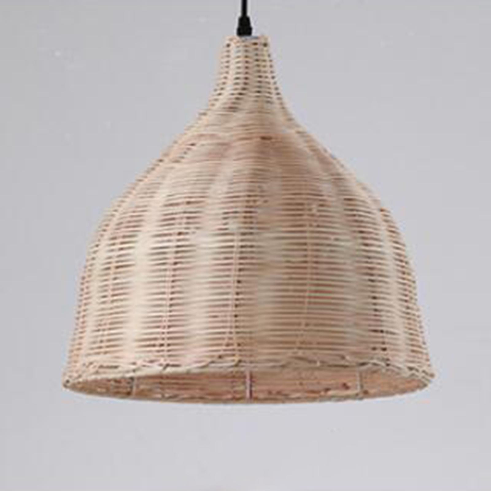 Wicker Ceiling Pendant Light f - Wicker Pendant Shade 评论和价格