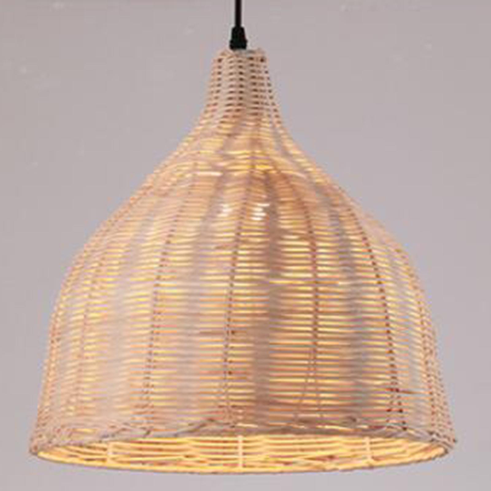 Wicker Ceiling Pendant Light f - Wicker Pendant Shade 评论和价格