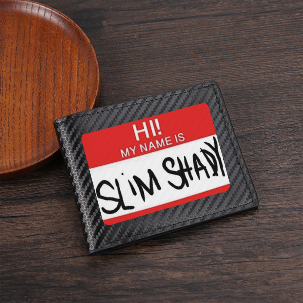 Red tag Hi name Slim Shady Men - Interior Design Name Card 评论和价格