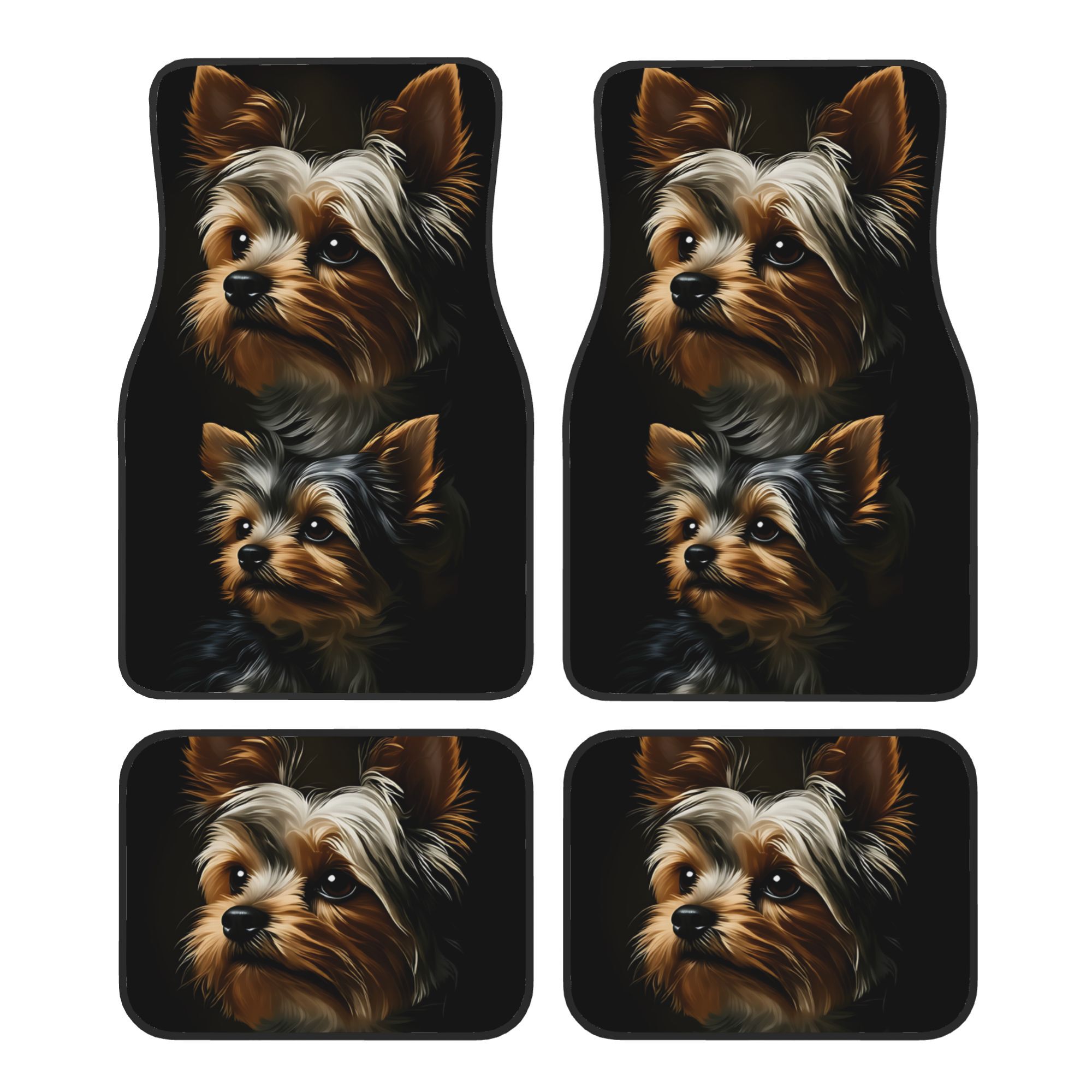 Set Of Four Car Mats Featuring - Interior Design Yorkshire 评论和价格