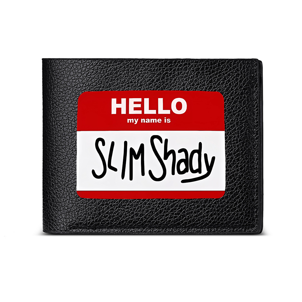 Hello My Name Is Slim Shady Me - Interior Design Name Card 评论和价格