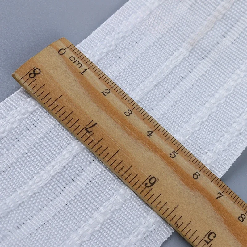 10 Meters Pull Pleated Tape Cu - Linen Curtain Eyelet 评论和价格